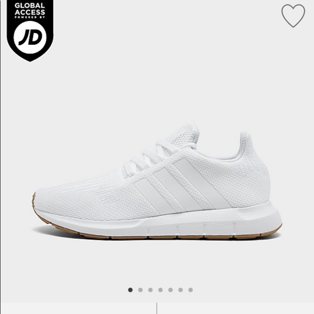Adidas Men 9.5 white like new